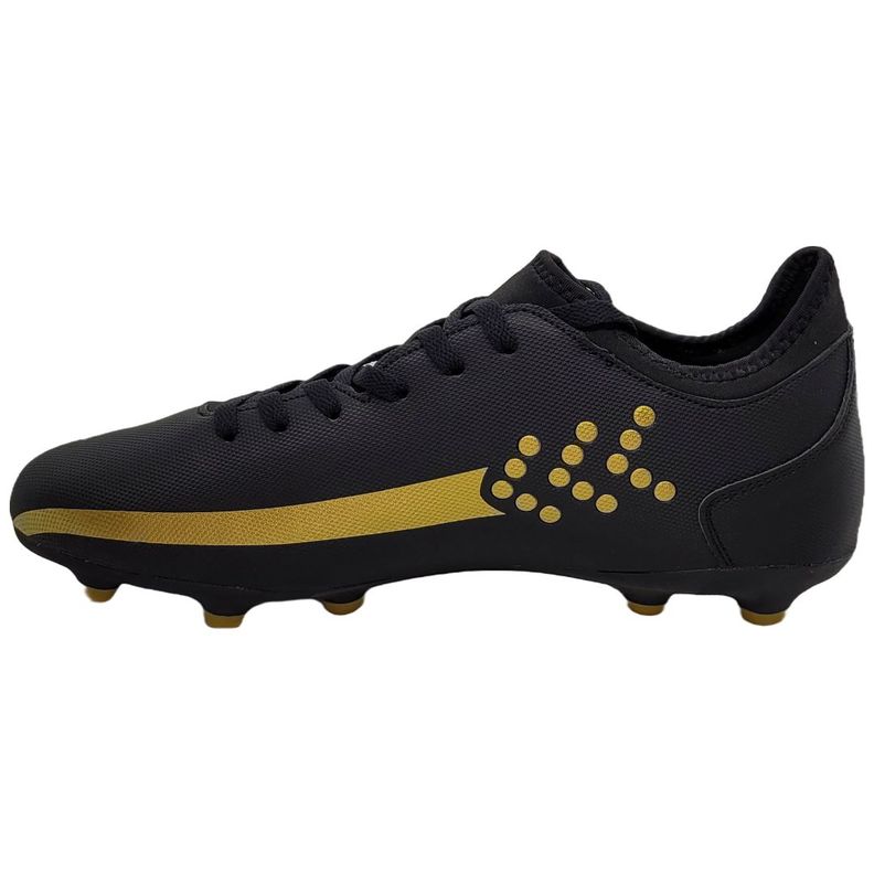 Zapatillas Soccer Futbol Black/Gold SP-1-1