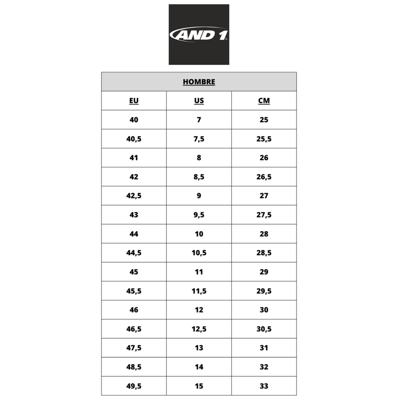 Zapatillas Basketball And1 Turnaround AD90179M-R-1