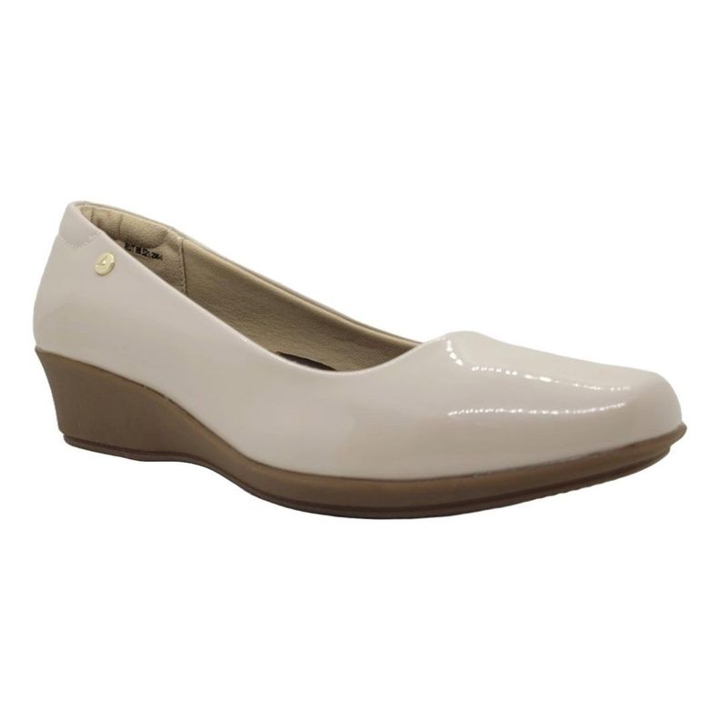 ZAPATOS ALQUIMIA BEIGE CHAROL | 3374-0