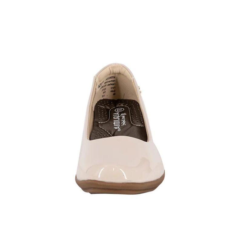 ZAPATOS ALQUIMIA BEIGE CHAROL | 3374-2