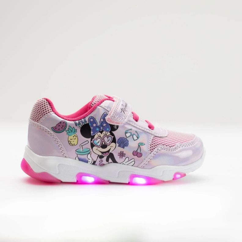 Zapatilla Luces Niña Minnie Cool Rosado Disney TBC 660367REG-0