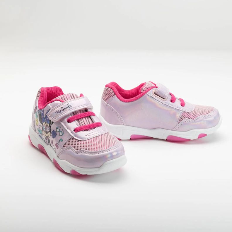 Zapatilla Luces Niña Minnie Cool Rosado Disney TBC 660367REG-1