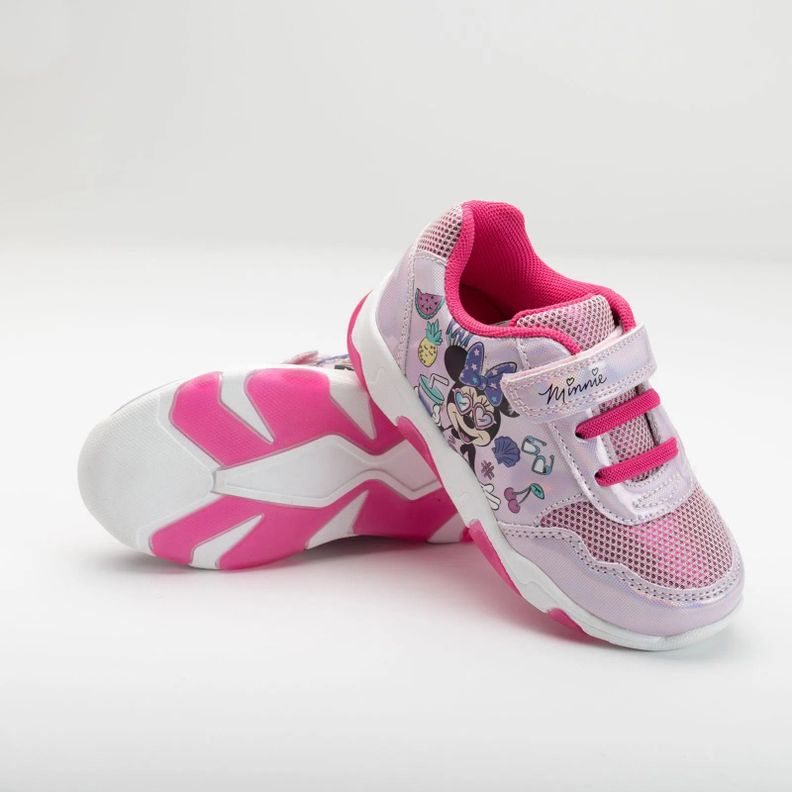 Zapatilla Luces Niña Minnie Cool Rosado Disney TBC 660367REG-2