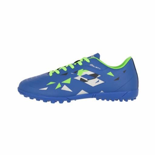 Zapatillas Baby Futbol Lotto Solista TF JR Azul Adulto J017-1