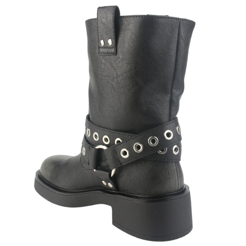 BOTINES CHALADA NEGRO 38-BIKER-5-1