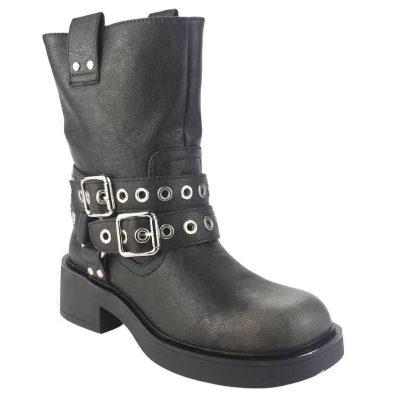 BOTINES CHALADA NEGRO 38-BIKER-5-3