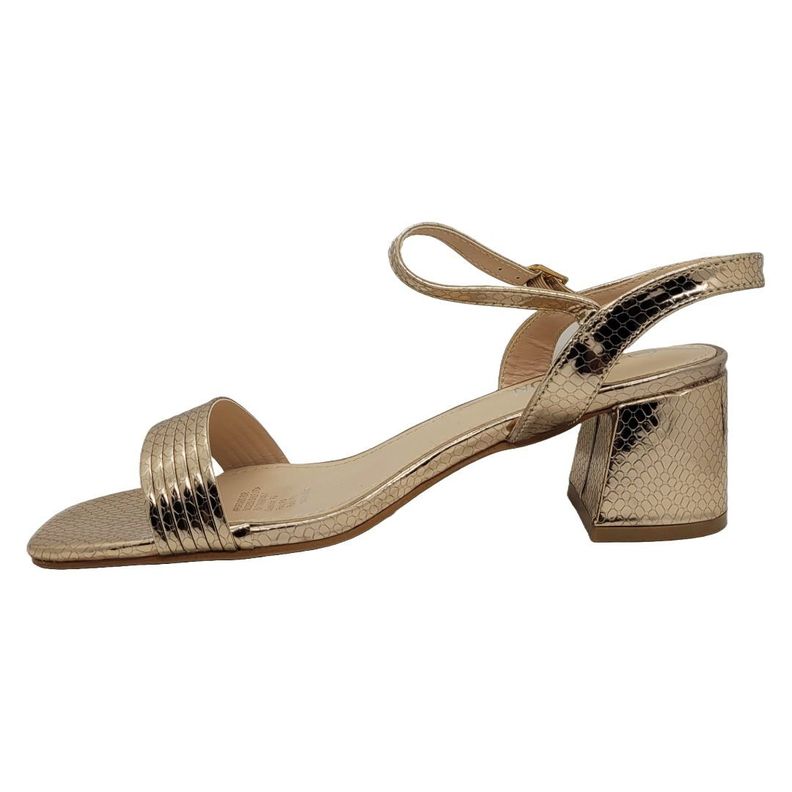 SANDALIAS DE FIESTA HUALUNAOTE CHAMPAGNE | T2112-1