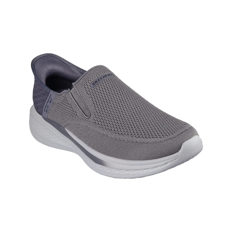 ZAPATILLAS SKECHERS SLIP-INS SLADE DEACON GRISES (HOMBRE) |-1