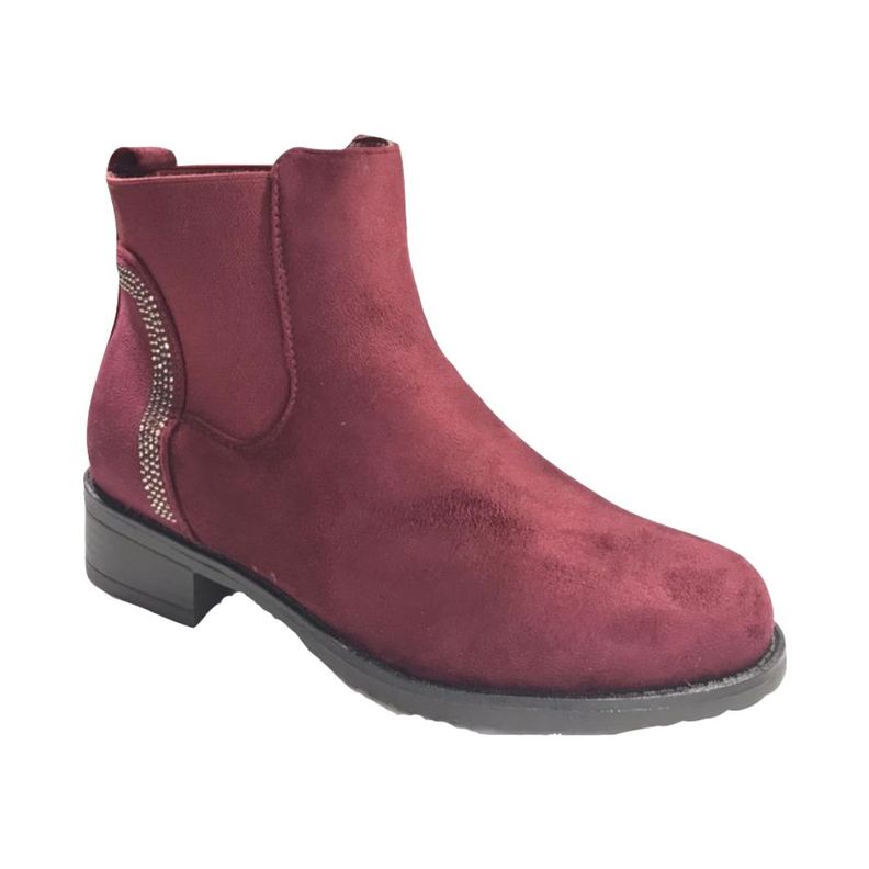 Botin Celina Rigio Burdeo Mujer JS1917-0