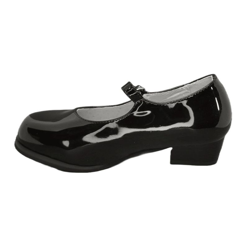 ZAPATOS ALQUIMIA DE CUECA NEGRO CHAROL 3073-2
