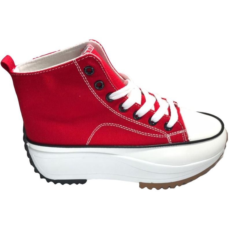 Zapatillas con Caña Skaters Rojas 767-6012-1