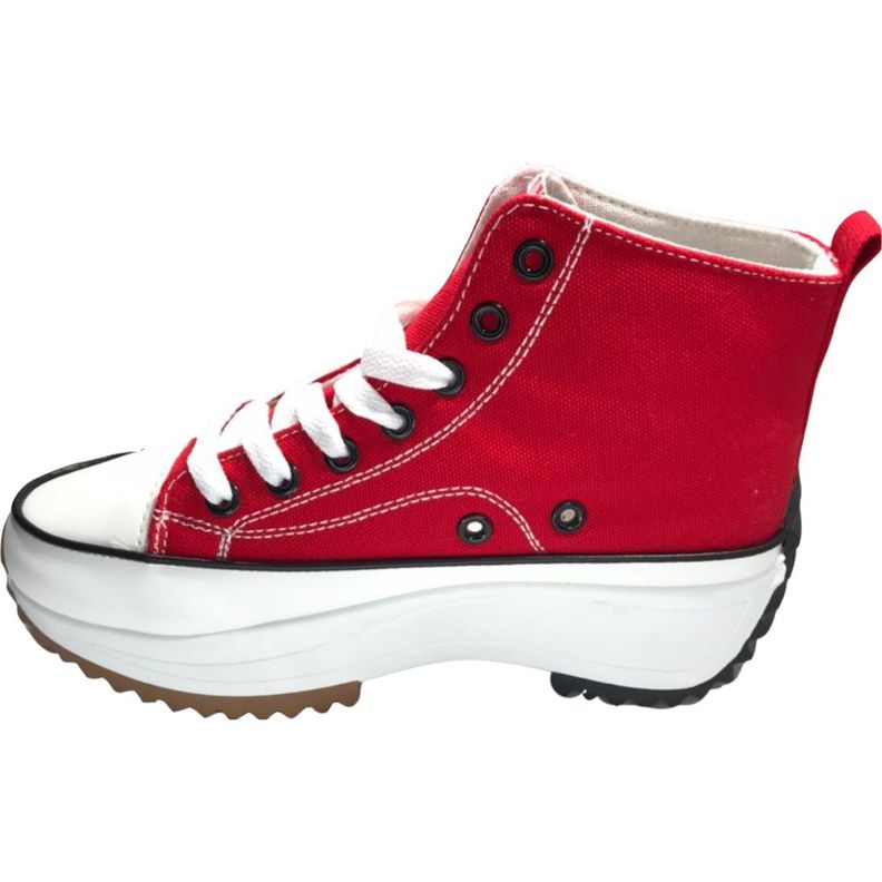 Zapatillas con Caña Skaters Rojas 767-6012-2