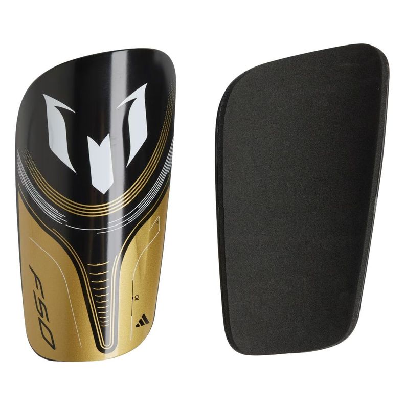 CANILLERAS ADIDAS MESSI CLUB NEGRO/DORADO | IW3923-2