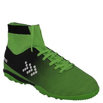 Zapatillas Soccer Baby Futbol Black/Green Adulto S5-7B-2