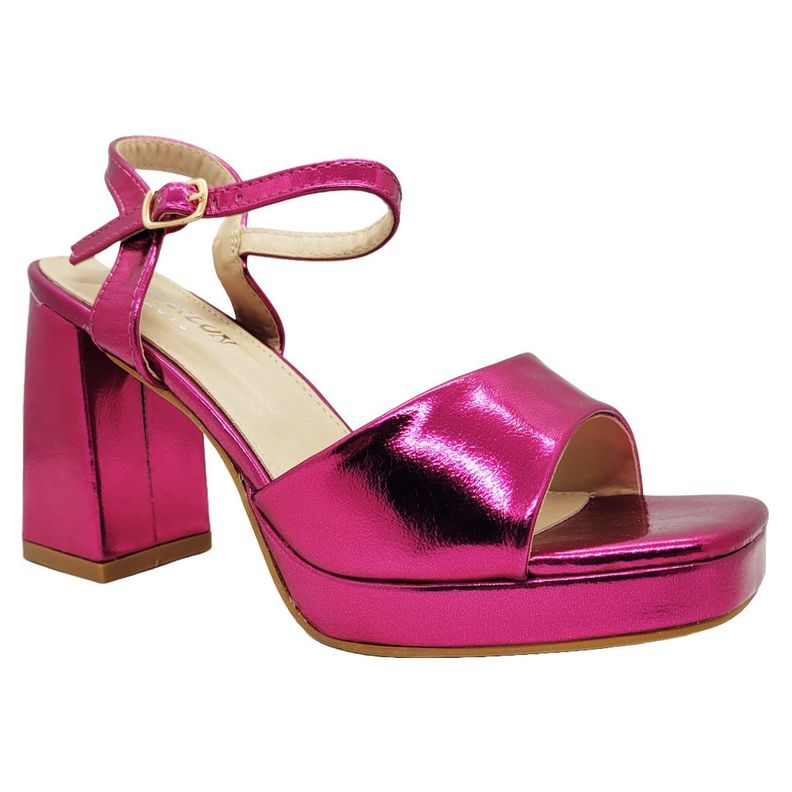 SANDALIAS DE FIESTA HUALUNAOTE FUCSIA | T2133-1