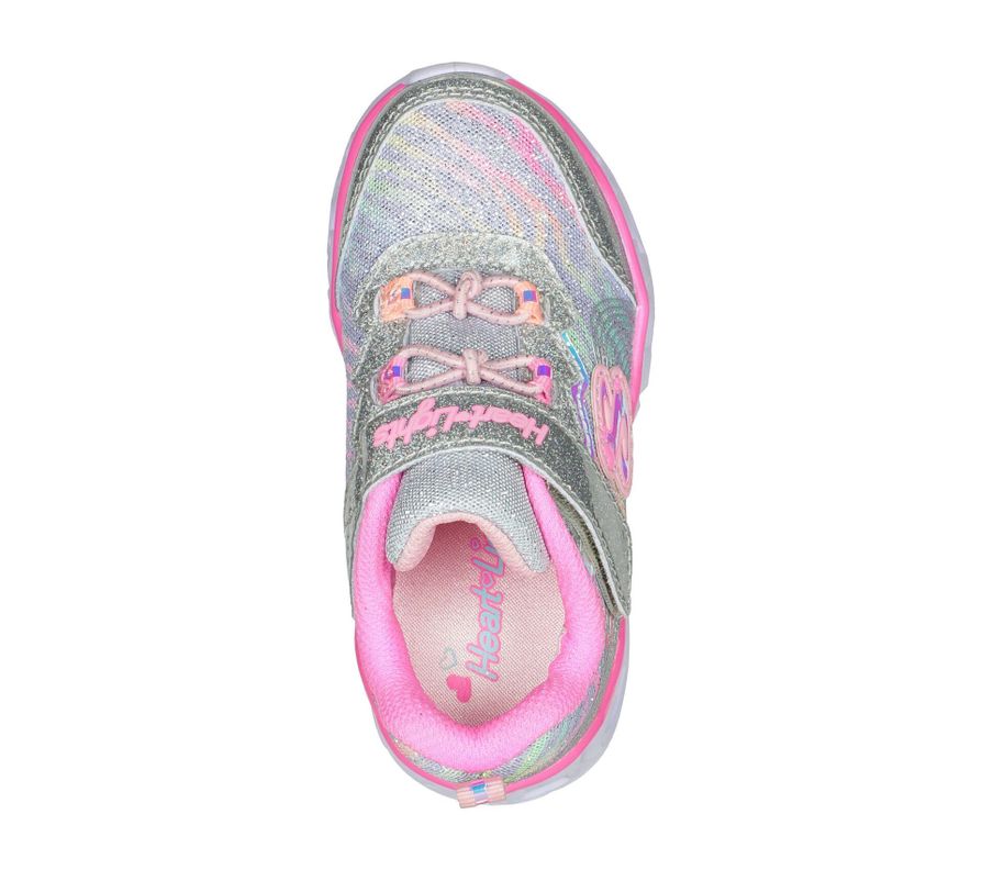 ZAPATILLAS SKECHERS HEART LIGHTS BRIGHT SPIRIT (LUCES) BEBES 302316N-SMLT-1