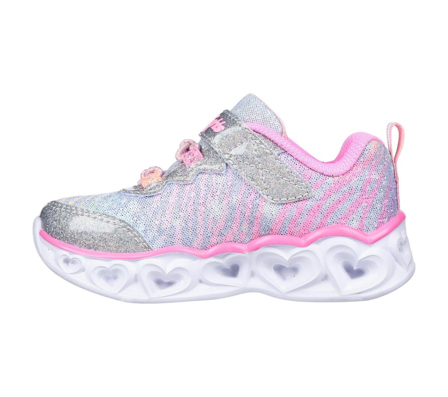 ZAPATILLAS SKECHERS HEART LIGHTS BRIGHT SPIRIT (LUCES) BEBES 302316N-SMLT-3
