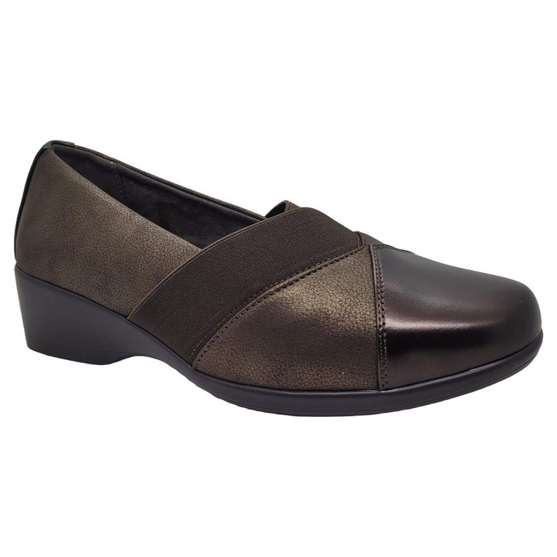 ZAPATOS DE VESTIR CON TACÓN HUALUNAOTE CAFE A07757-13-2