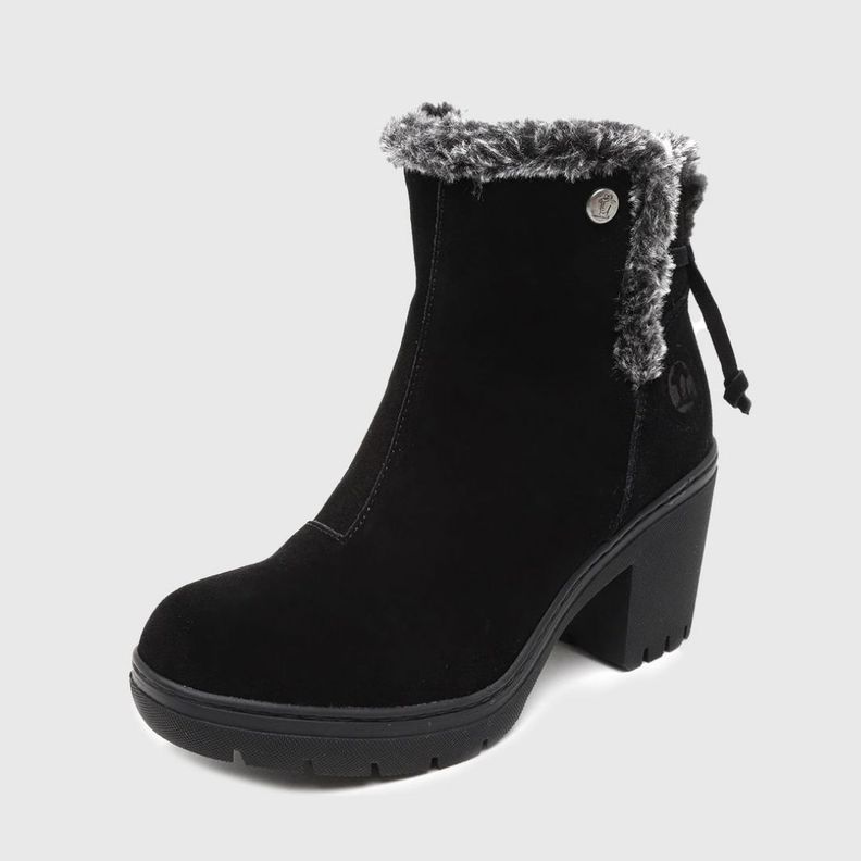 Botín Cuero Negro Panama Jack WD05324001-DI-0