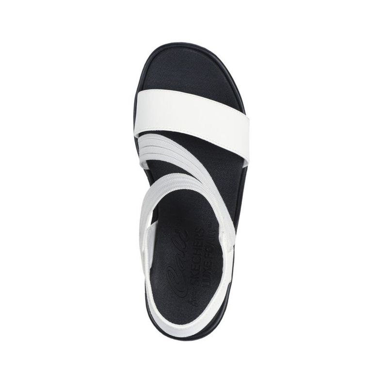 SANDALIAS SKECHERS RUMBLE ON 19610-WHT-3