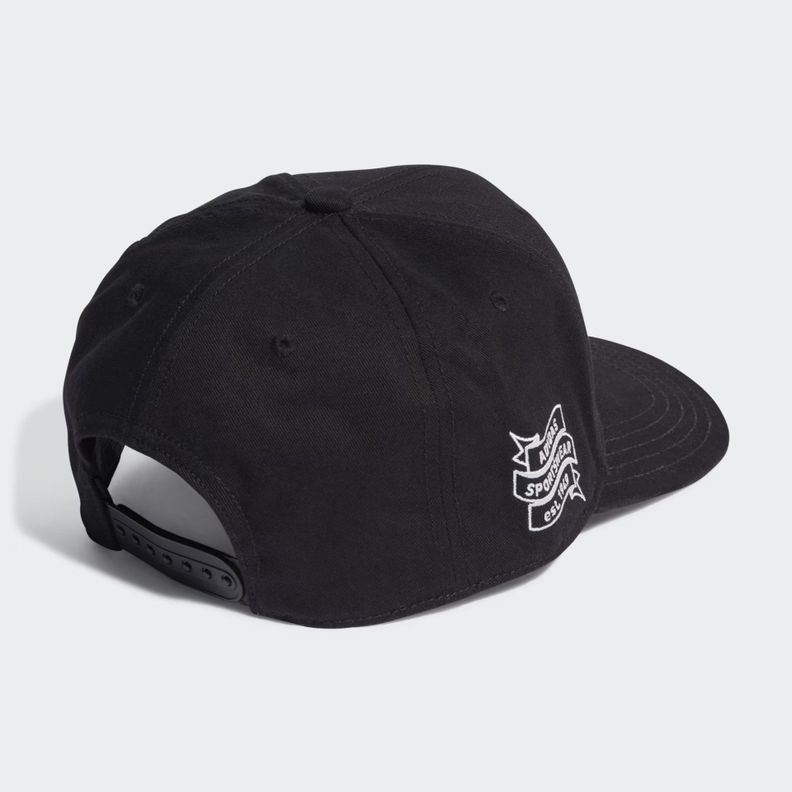 GORRO JOCKEY SNAPBACK ADIDAS LOGO NEGRO | IK8359-1