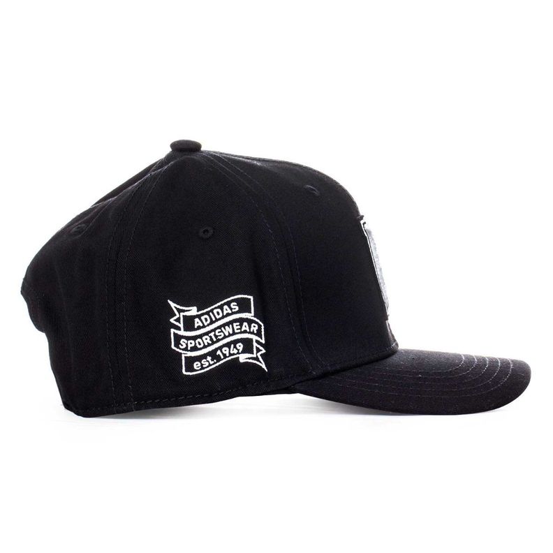 GORRO JOCKEY SNAPBACK ADIDAS LOGO NEGRO | IK8359-3