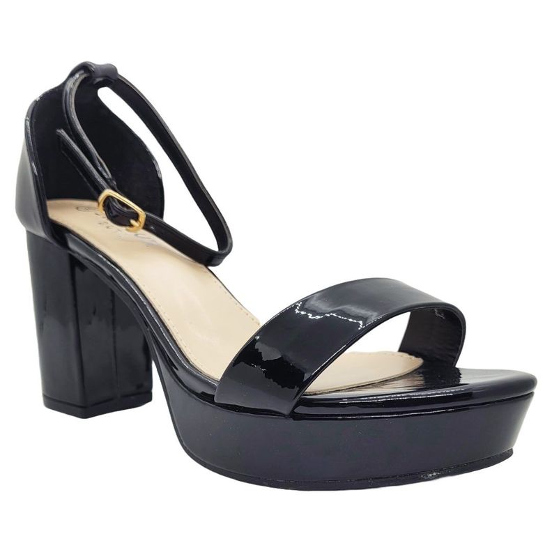 SANDALIA DE FIESTA HUALUNAOTE NEGRAS | T2119-2