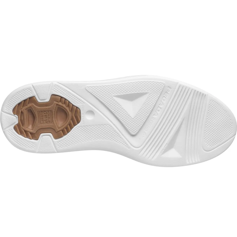 ZAPATILLAS CASUALES PEGADA DE CUERO BLANCAS 111901-01-3