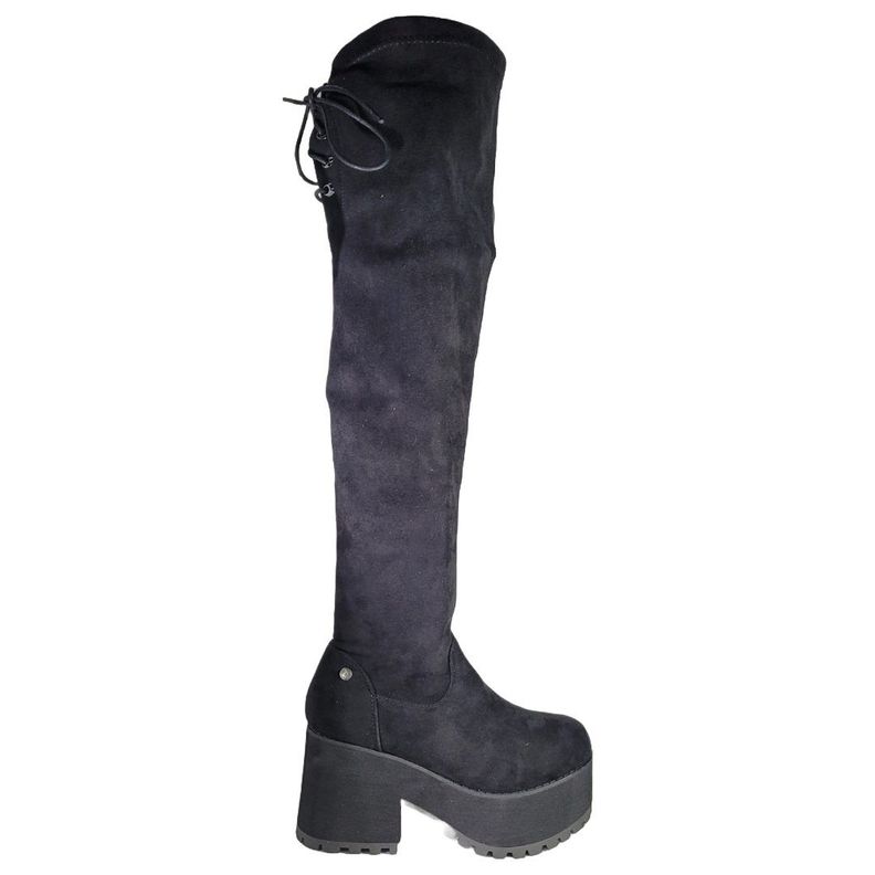 BOTAS BOTELI GAMUZA NEGRO | R71-0