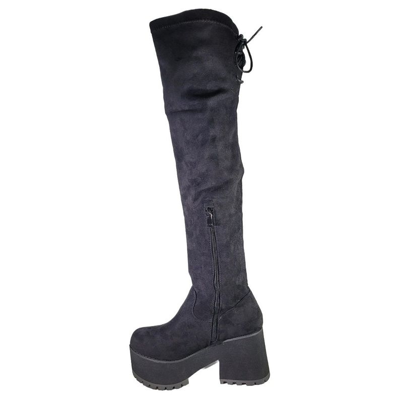 BOTAS BOTELI GAMUZA NEGRO | R71-1