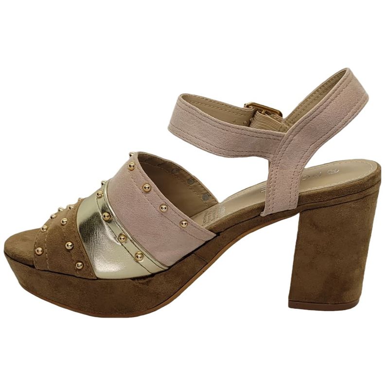 Sandalias Police CD Style Camel/Nude VR062-1