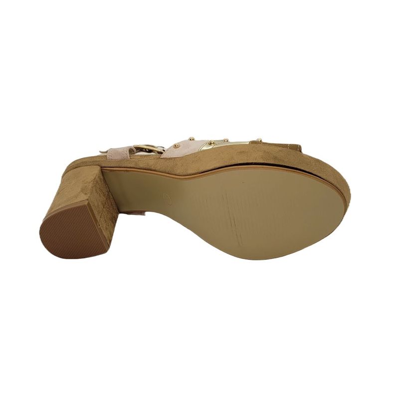 Sandalias Police CD Style Camel/Nude VR062-2