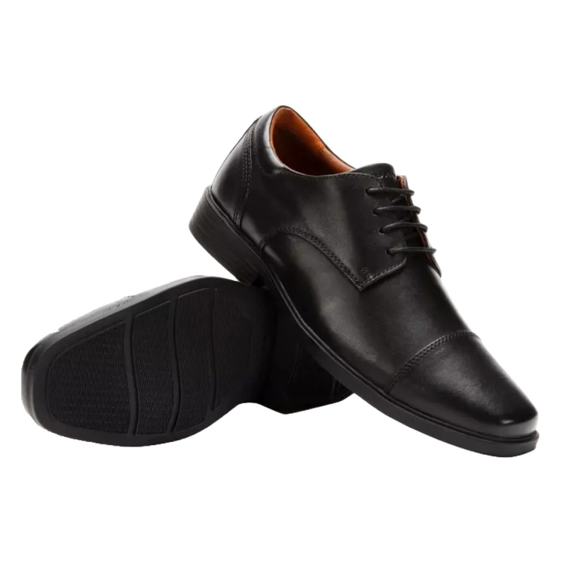ZAPATOS DE VESTIR GUANTE LIGURIA CUERO NEGRO 35590-2
