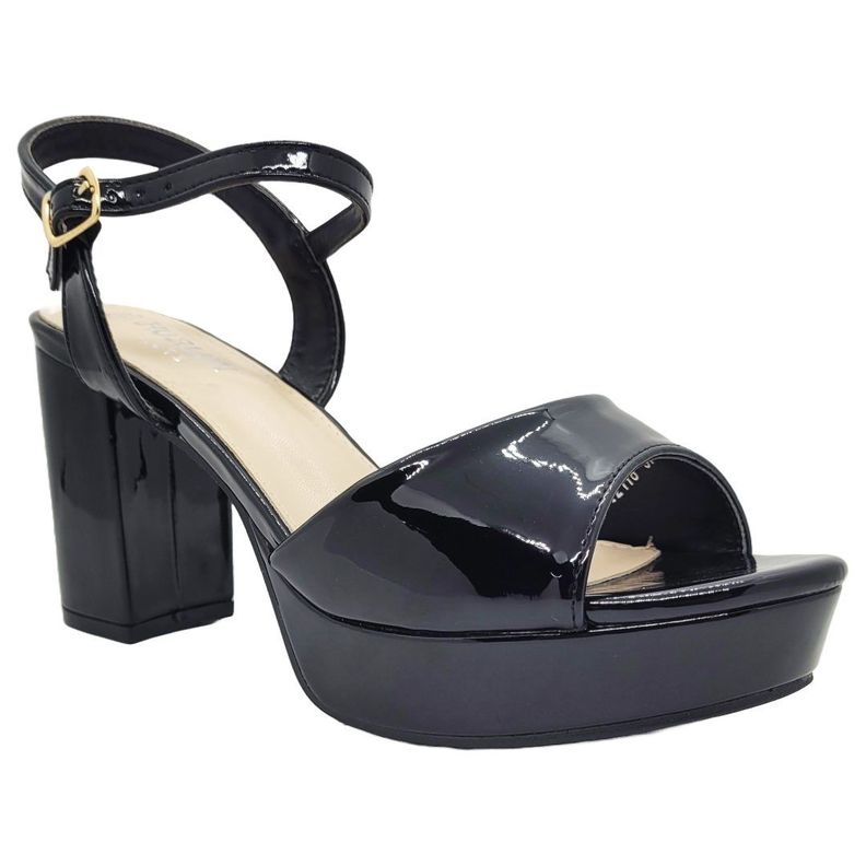 SANDALIA DE FIESTA HUALUNAOTE NEGRAS | T2118-2