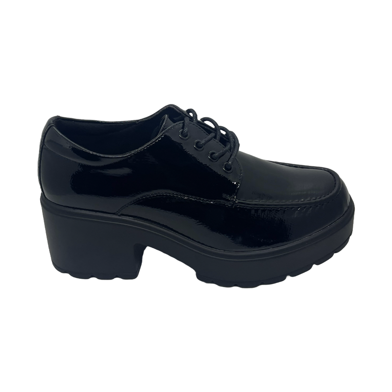 ZAPATOS ALQUIMIA NEGRO CHAROL | 3013-02-0