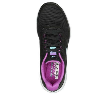 ZAPATILLAS SKECHERS FLEX APPEAL 4.0 BRIGHT NIGHTS 149585-BK-1