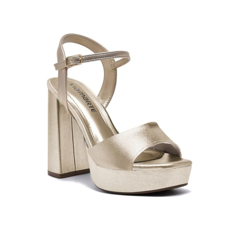 Sandalia De Fiesta Via Marte Gold 23-18006-01-0