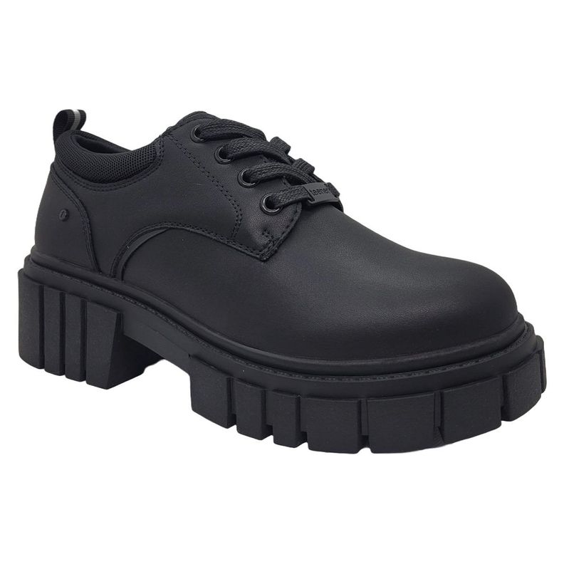 ZAPATOS CON PLATAFORMA TEENER NEGRO | 556-6022-1