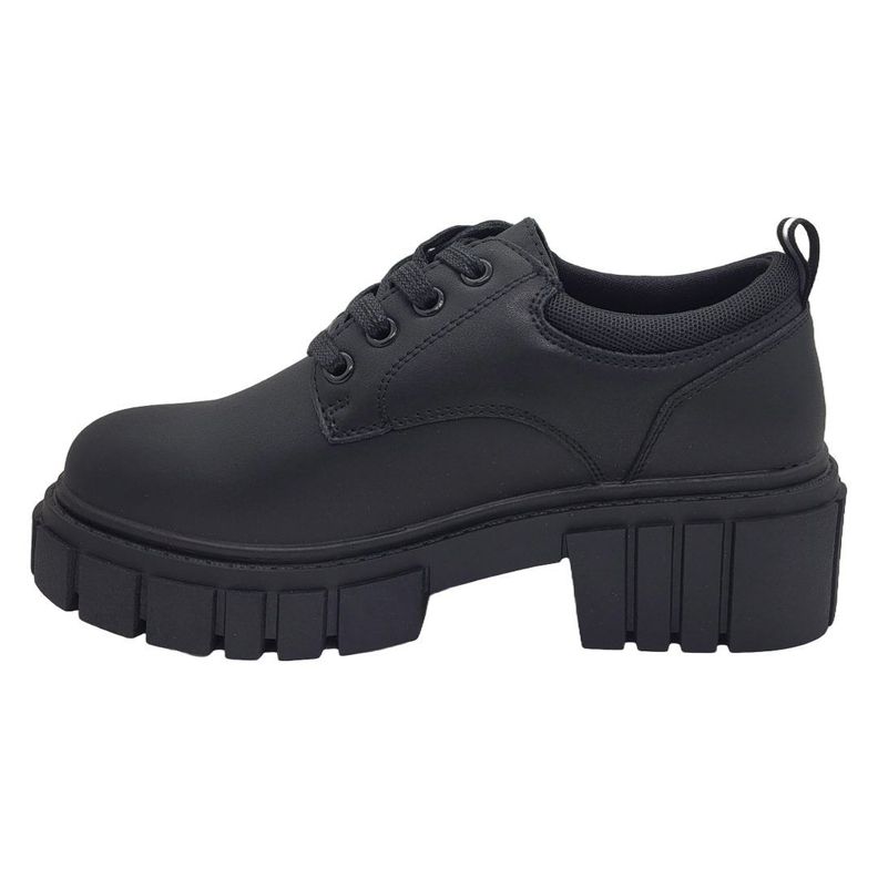 ZAPATOS CON PLATAFORMA TEENER NEGRO | 556-6022-2