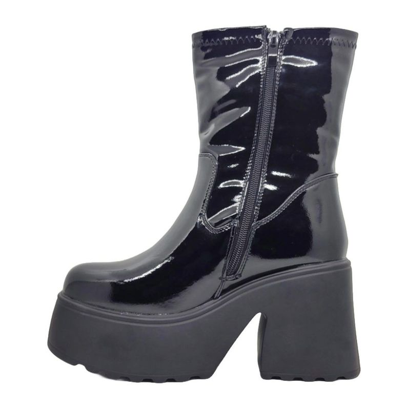 BOTAS ALQUIMIA NEGRO CHAROL 4434-2