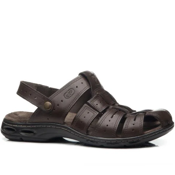 SANDALIA PEGADA MARRON HOMBRE 130687-03-0