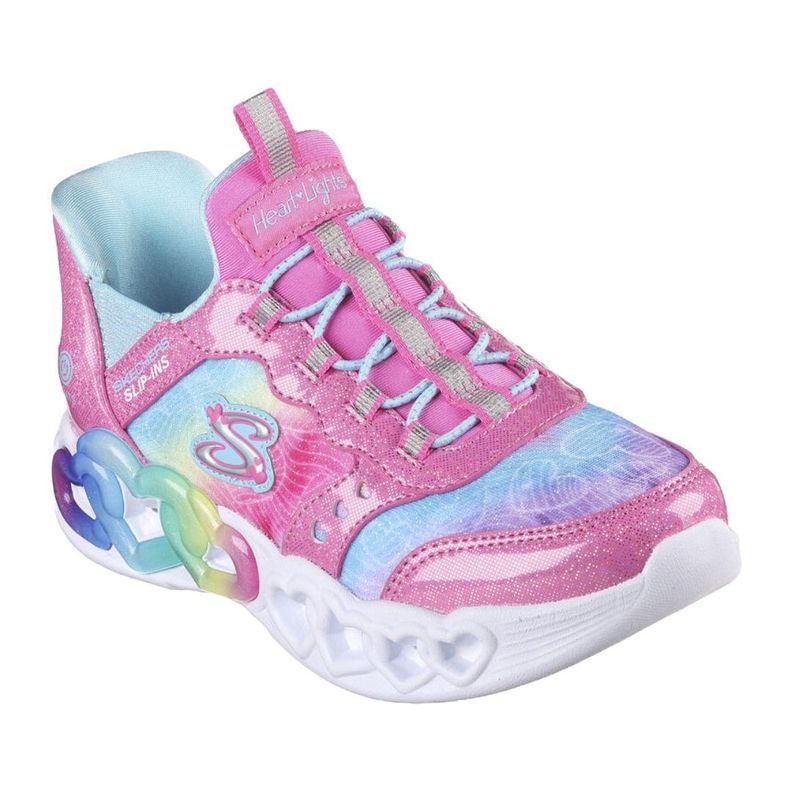 ZAPATILLAS SKECHERS INFINITE HEART LIGHTS | 303755L-BKMT-1