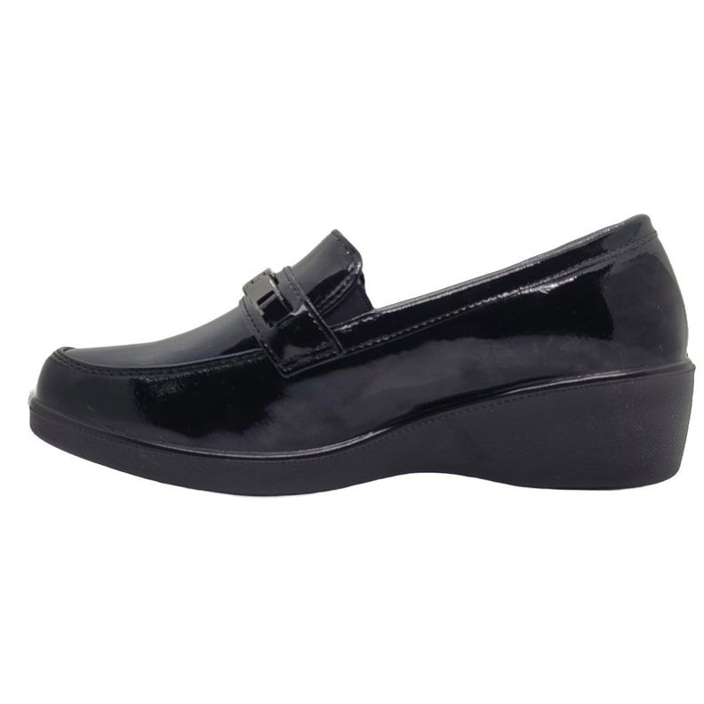 ZAPATOS PASSER NEGRO CHAROL 667-1