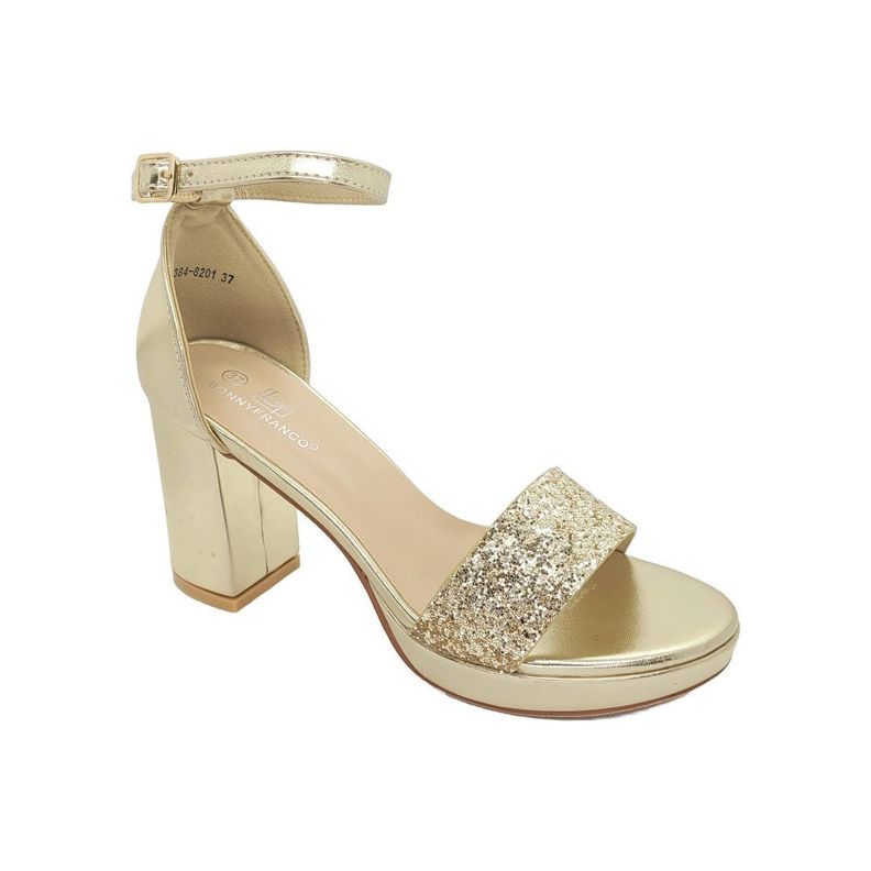 Sandalia De Fiesta Bonny Franco Gold 384-8201-0