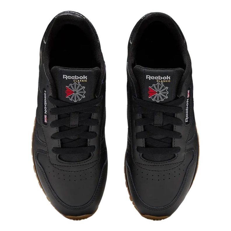 ZAPATILLAS REEBOK CLASSICS CLASSIC LEATHER JUVENIL [NEGRA] -3