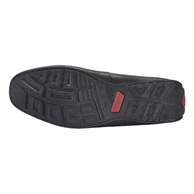 MOCASINES PEGADA DE CUERO NEGROS (HOMBRE) | 140741-03 - PEG-2