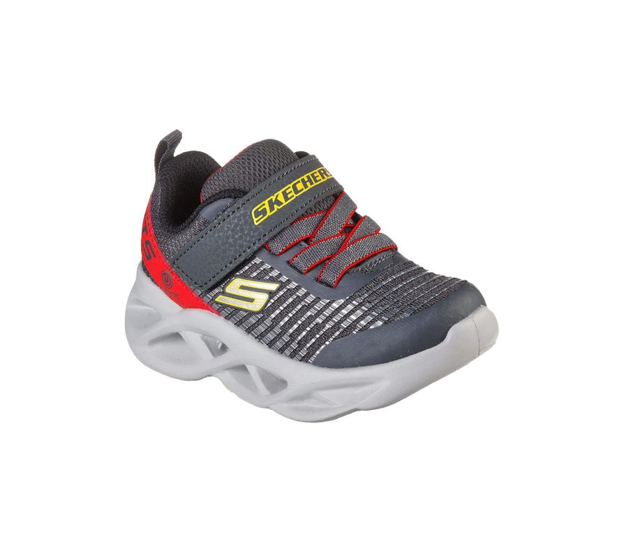 Zapatillas Skechers Twisty Brights Novlo (Luces) Bebes 401650N-CCRD-0