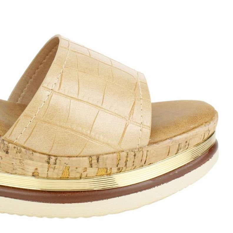 Sandalia De Fiesta New Walk Mujer Beige 825-B0055-303-1