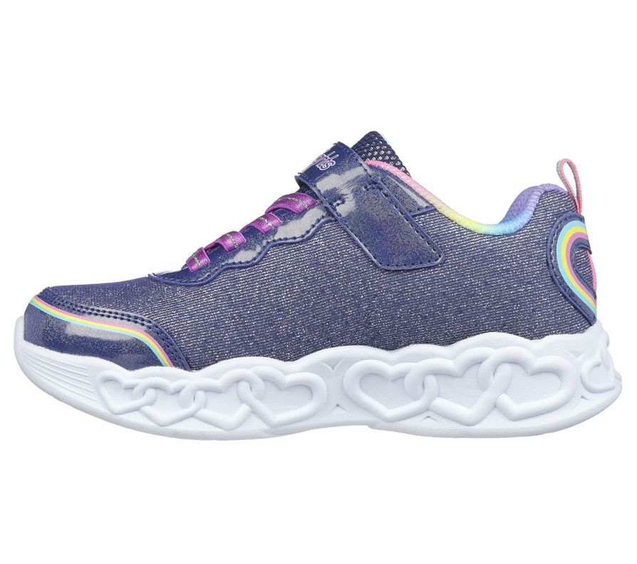 Zapatillas Skechers Infinite Heart Lights Love Prism (Luces) Niñas 303751L-NVMT-3