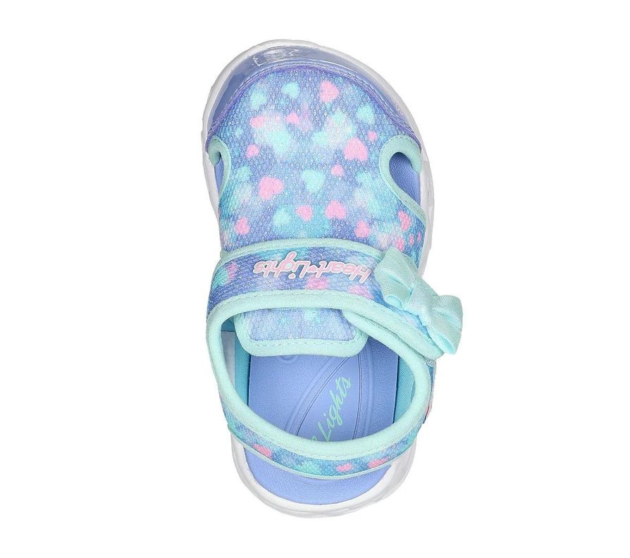 Sandalias Skechers Heart Lights (Luces) Bebe 303250N-AQMT-2